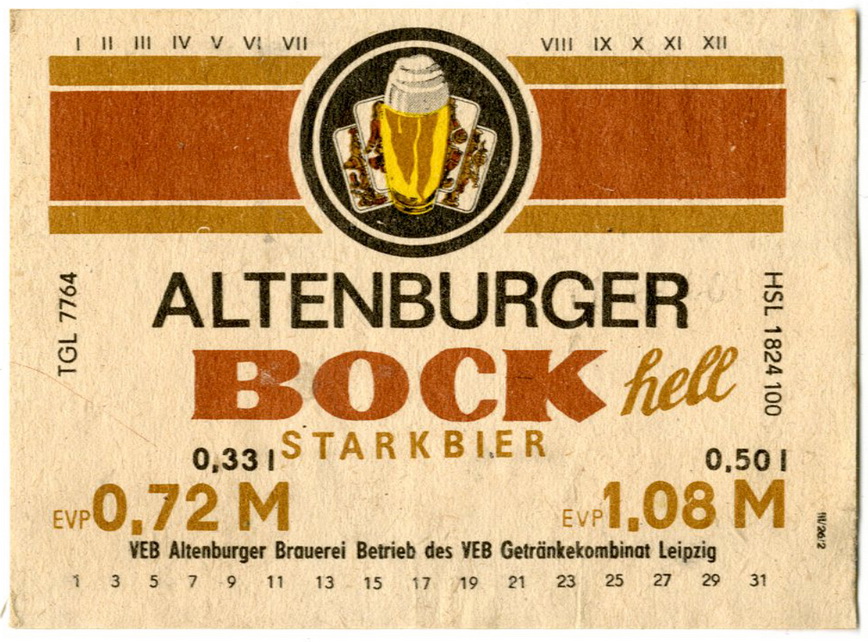 Altenburger Bock hell (Haus der Geschichte Wittenberg RR-F)