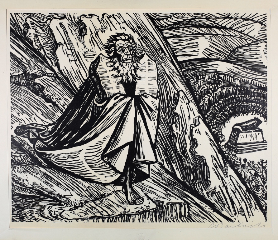 Moses auf dem Sinai (Stiftung Christliche Kunst Wittenberg CC BY-NC-SA)