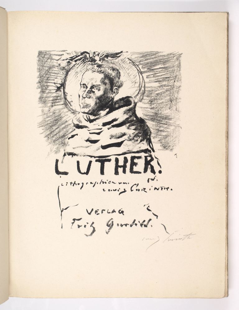 Martin Luther - Titelblatt (Stiftung Christliche Kunst Wittenberg CC BY-NC-SA)
