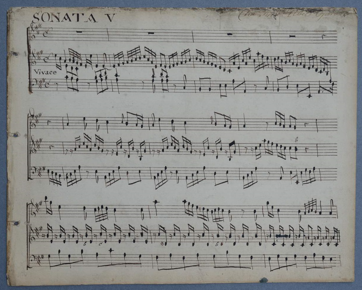 Sonata V (Stiftung Händel-Haus CC BY-NC-SA)