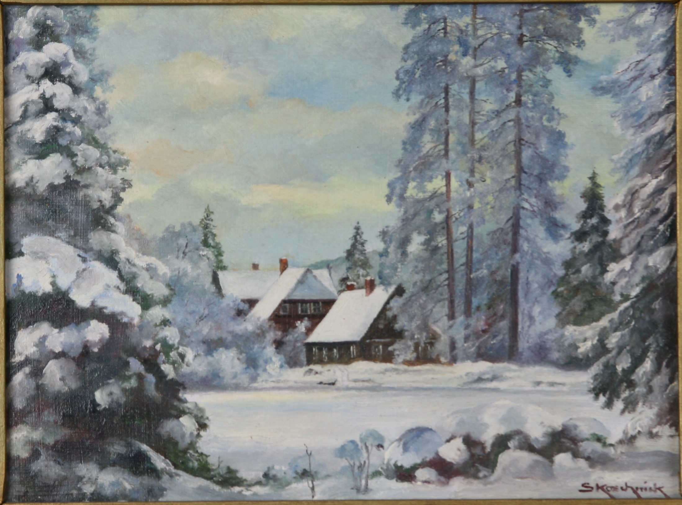 Winter im Christianental (Harzmuseum Wernigerode CC BY-NC-SA)