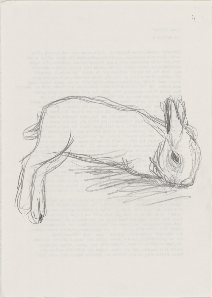 ohne Titel [Kaninchen, 4] (Kulturstiftung Sachsen-Anhalt CC BY-NC-SA)