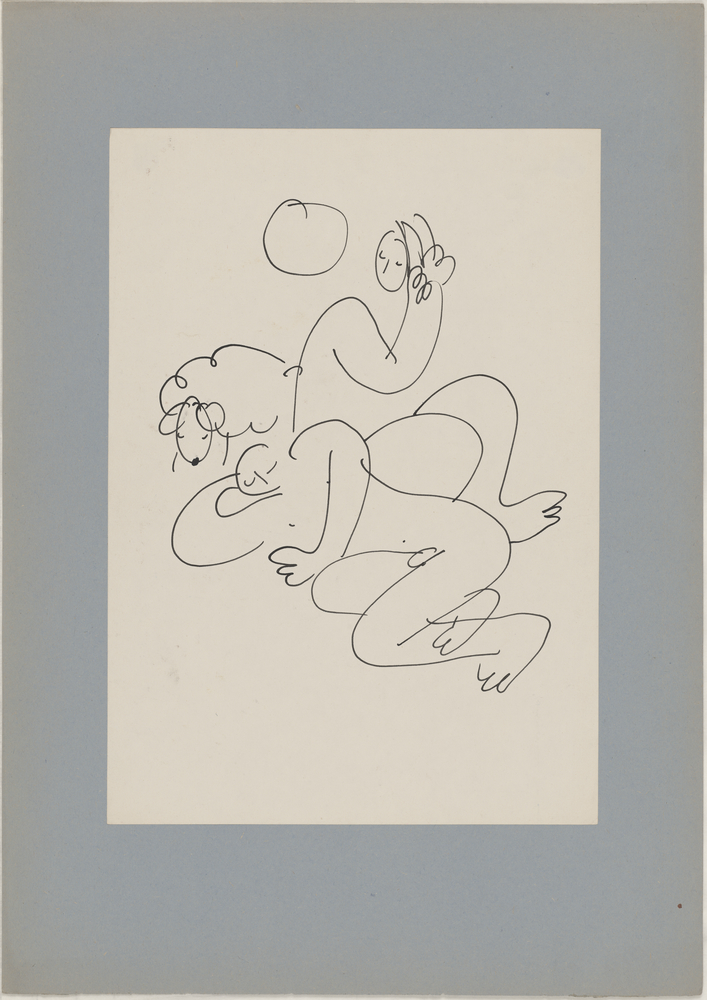 ohne Titel [Illustration zu "Daphnis und Chloe" von Longos] (?) (Kulturstiftung Sachsen-Anhalt CC BY-NC-SA)