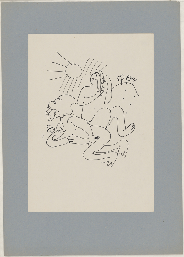ohne Titel [Illustration zu "Daphnis und Chloe" von Longos] (?) (Kulturstiftung Sachsen-Anhalt CC BY-NC-SA)