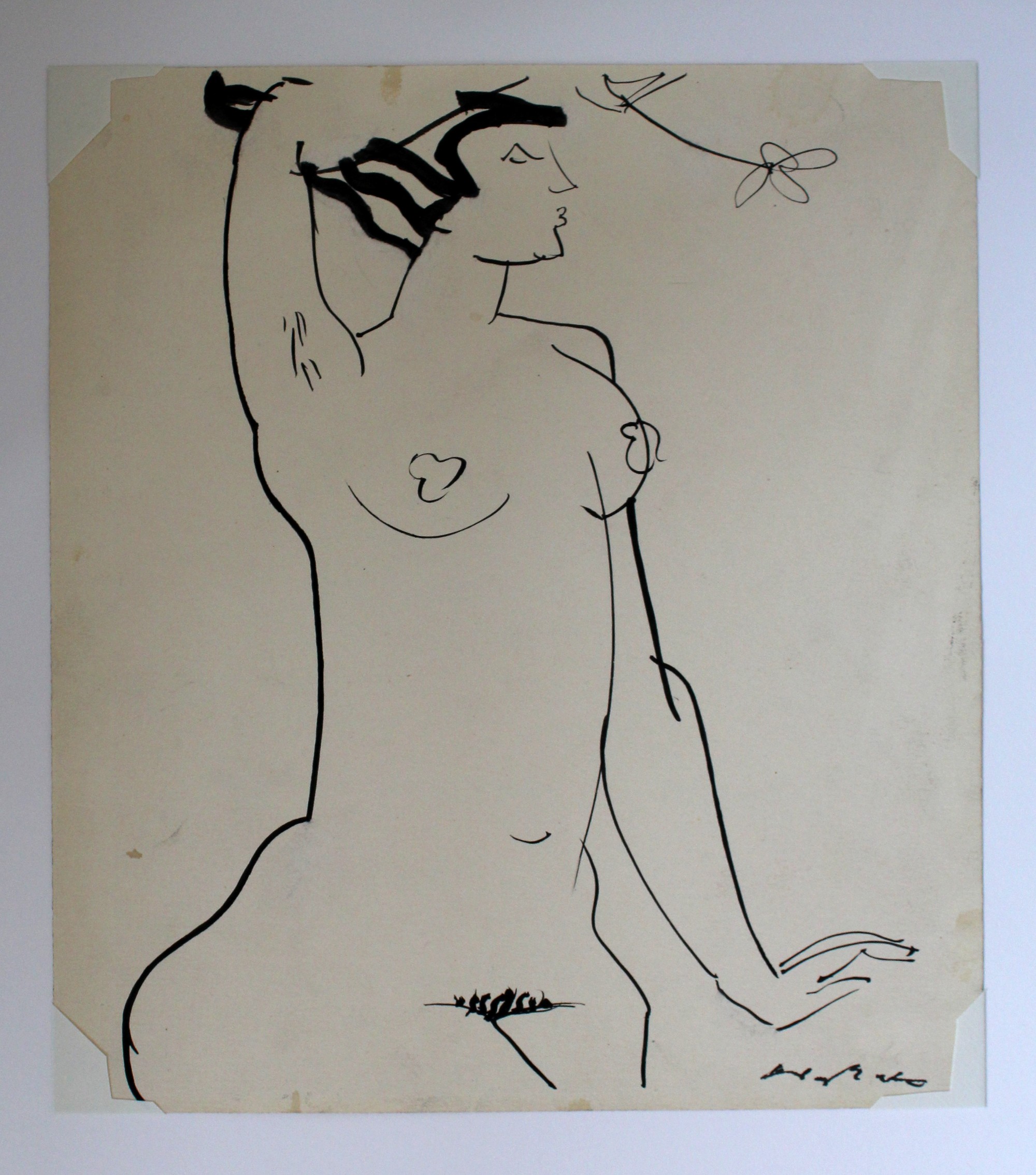 Blatt 10: Aphrodite mit Zweig (Winckelmann-Museum Stendal CC BY-NC-SA)