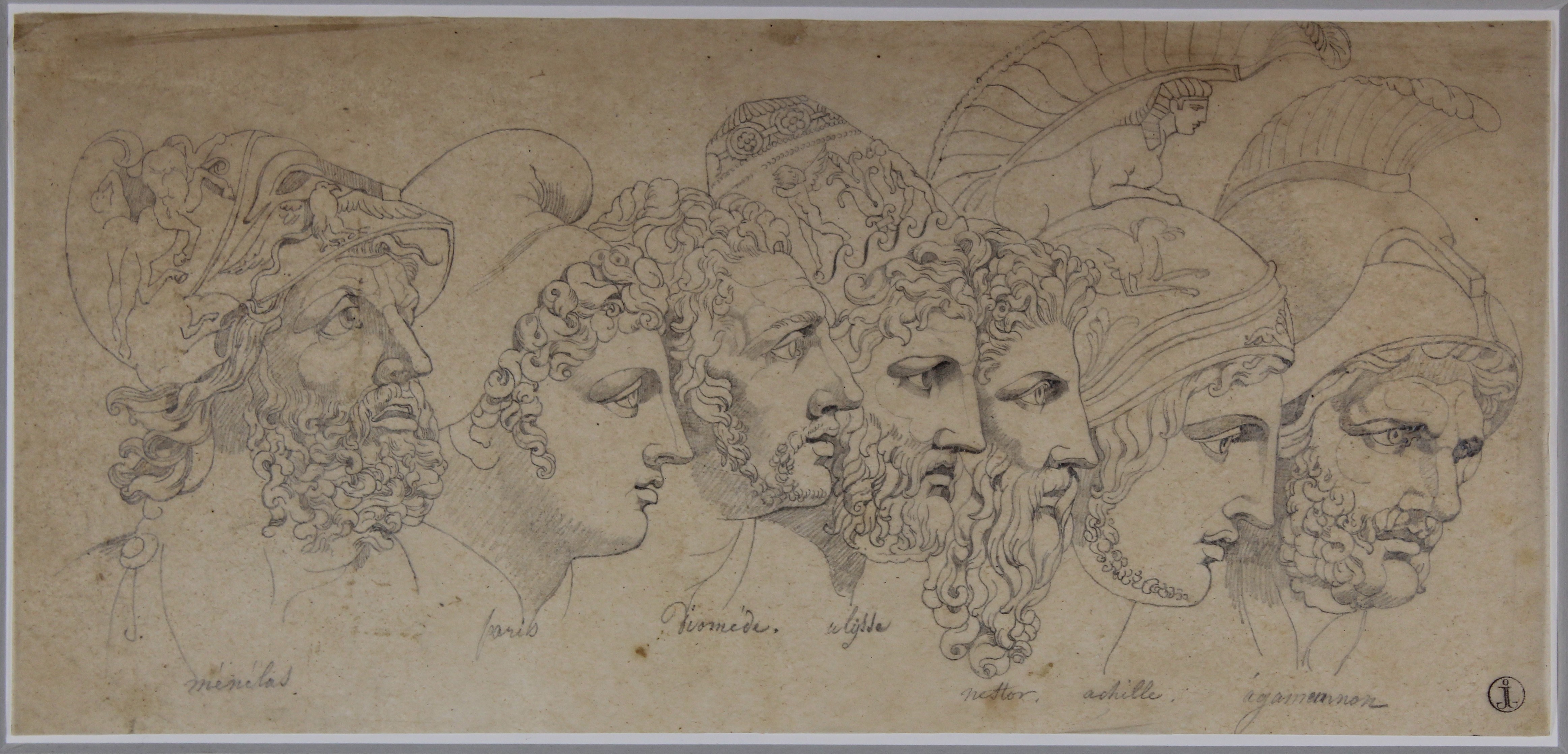 Die Sieben Helden der Ilias (Winckelmann-Museum Stendal CC BY-NC-SA)