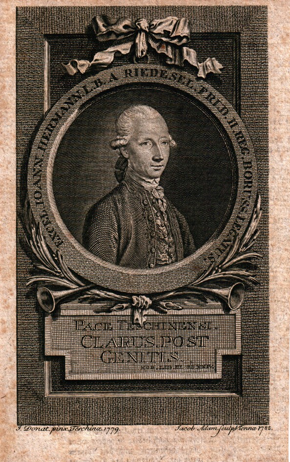 Johann Hermann von Riedesel im Porträt (Winckelmann-Museum Stendal CC BY-NC-SA)