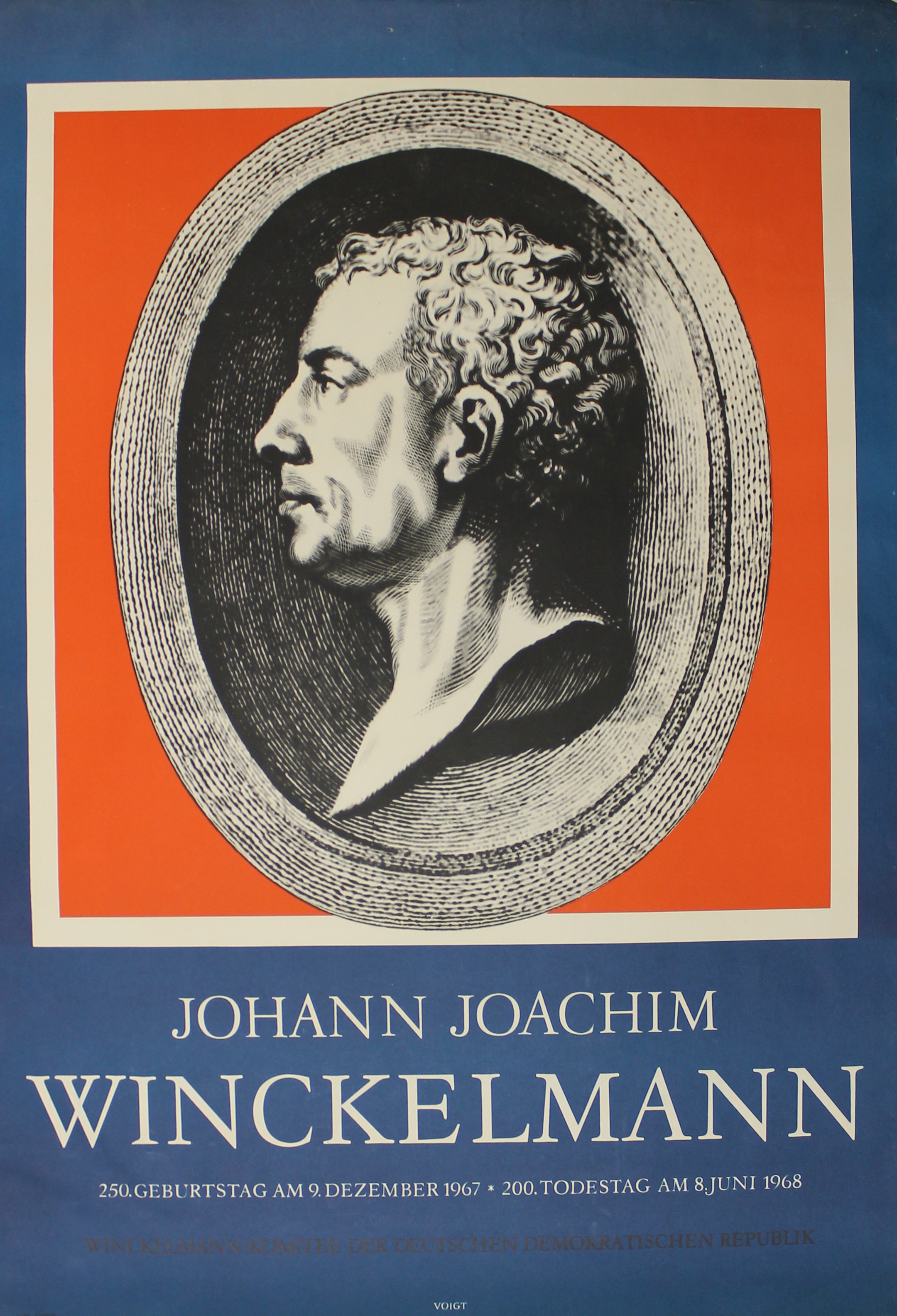 Plakat Johann Joachim Winckelmann (Winckelmann-Museum Stendal CC BY-NC-SA)