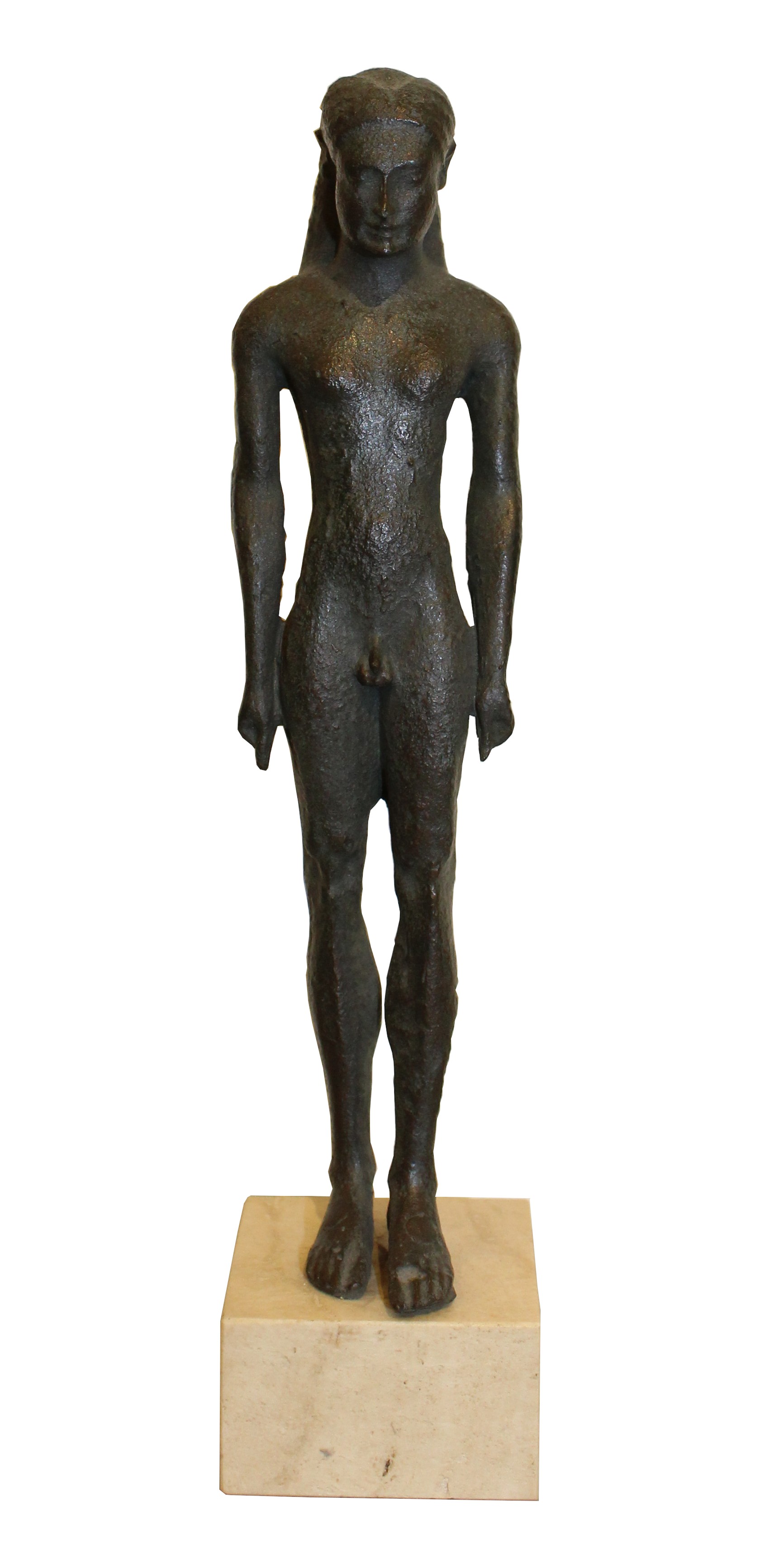 Statuette eines Kuros (Winckelmann-Museum Stendal CC BY-NC-SA)