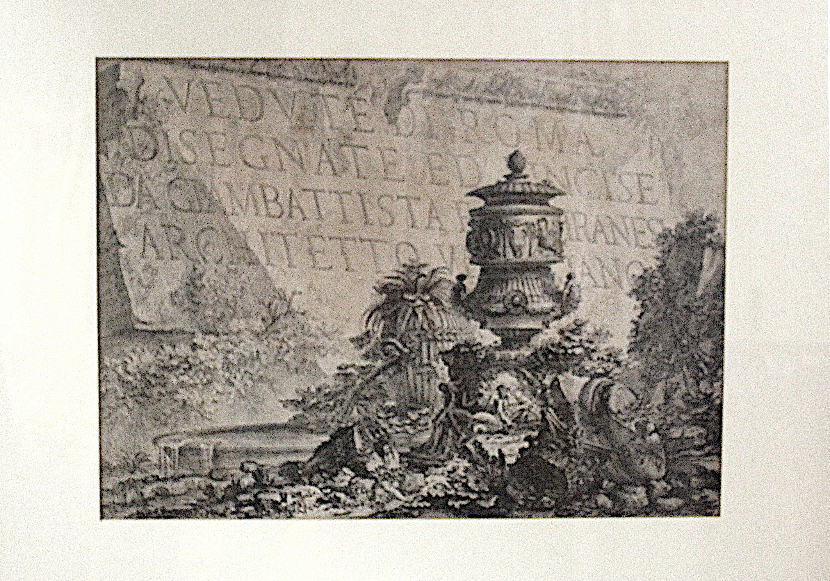 Vedute die Roma, disegnate es incise da Giambattista Piranesi Architetto Ven[nez]iano (Winckelmann-Museum Stendal CC BY-NC-SA)