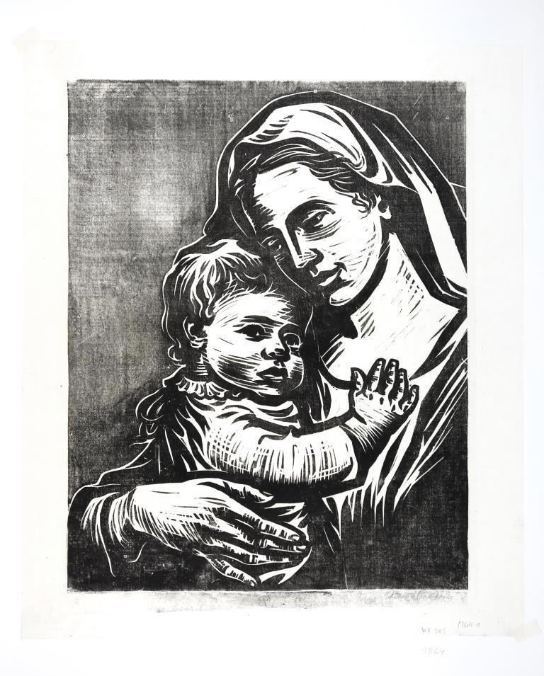 Große Madonna (Stiftung Christliche Kunst Wittenberg CC BY-NC-SA)