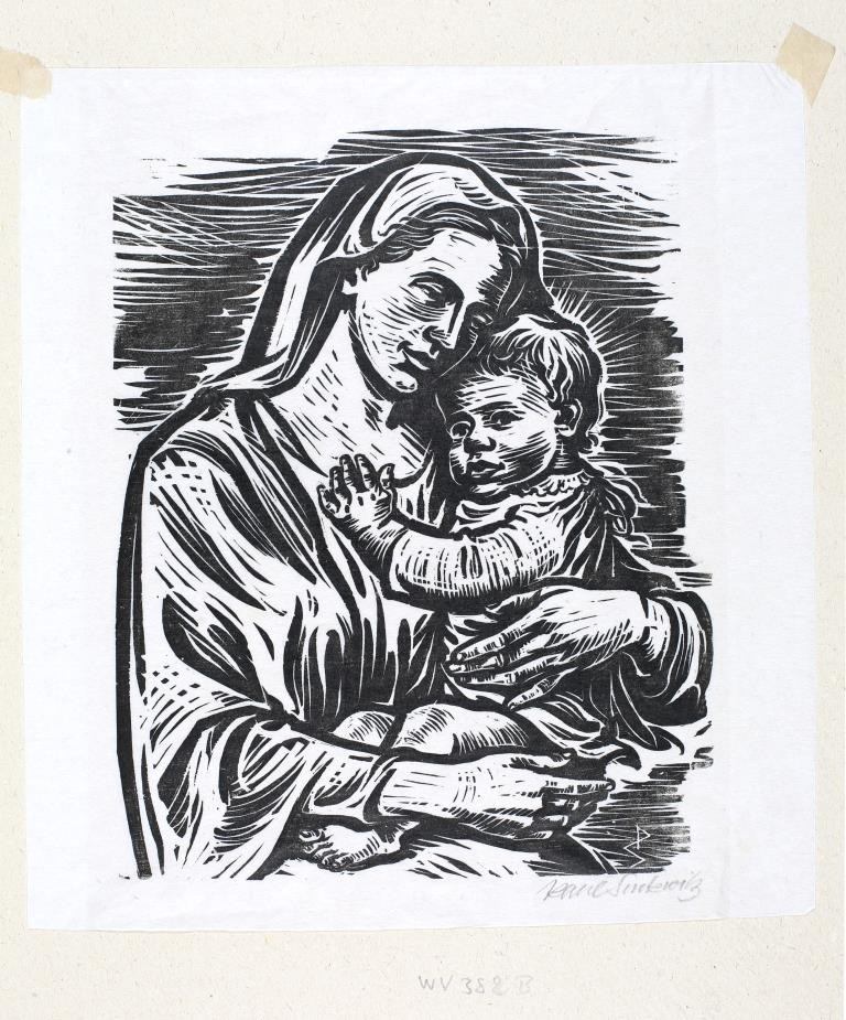 Madonna mit dem Kind (Stiftung Christliche Kunst Wittenberg CC BY-NC-SA)