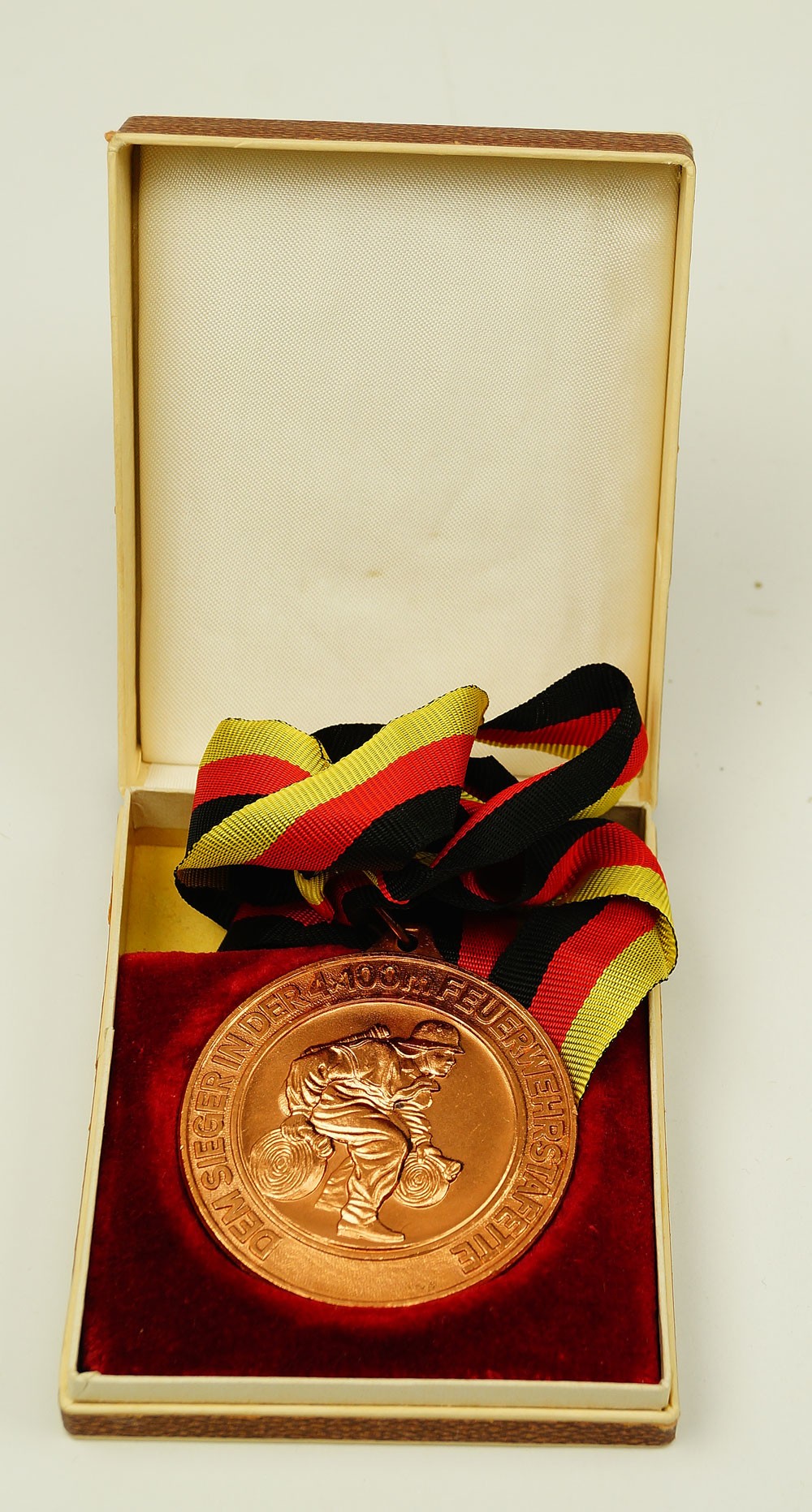 Medaille für den Sieger der Feuerwehrstafette (Museum Weißenfels CC BY-NC-SA)
