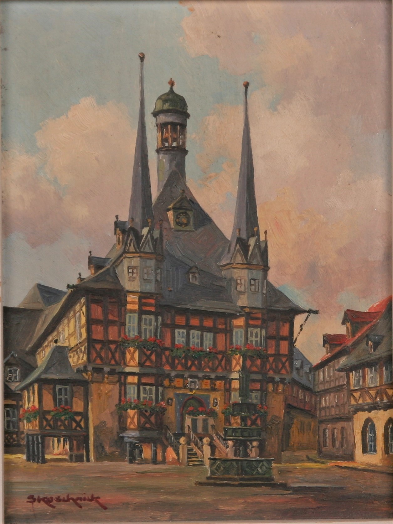 Rathaus in Wernigerode (Harzmuseum Wernigerode CC BY-NC-SA)
