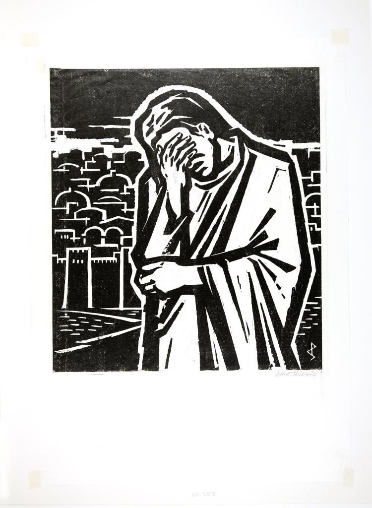 Jesus weint über Jerusalem II (Stiftung Christliche Kunst Wittenberg CC BY-NC-SA)