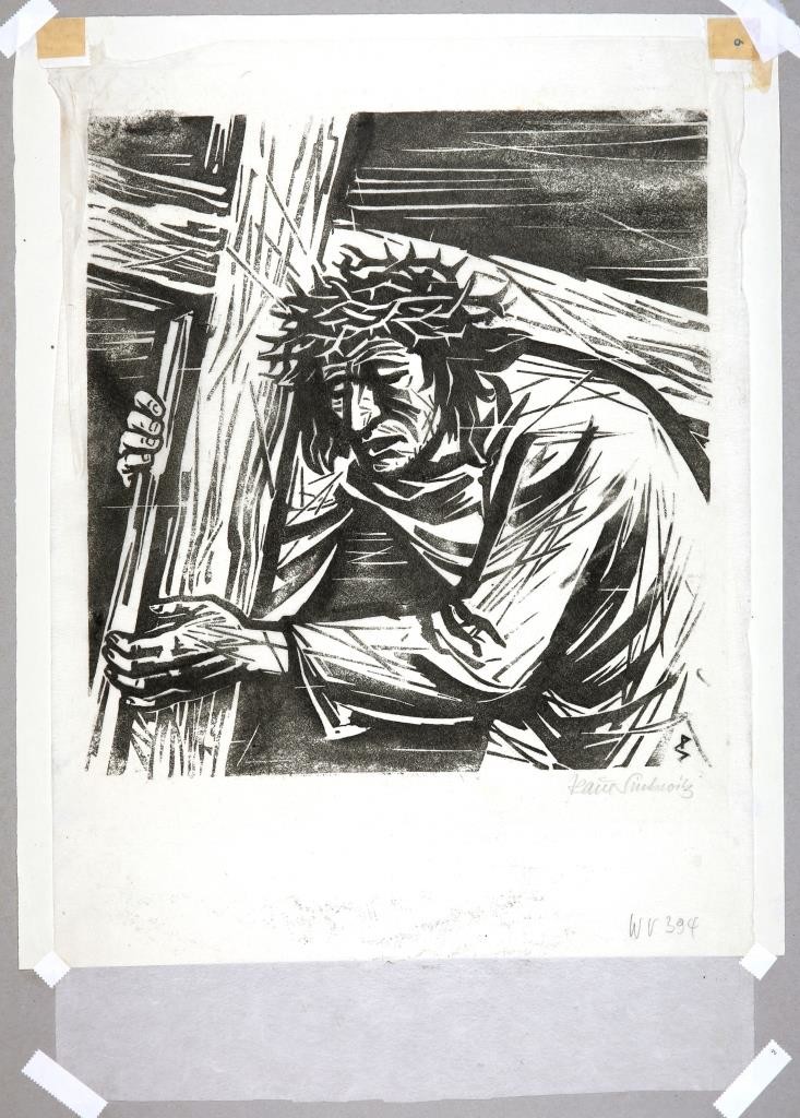 Kreuztragender Christus (Stiftung Christliche Kunst Wittenberg CC BY-NC-SA)