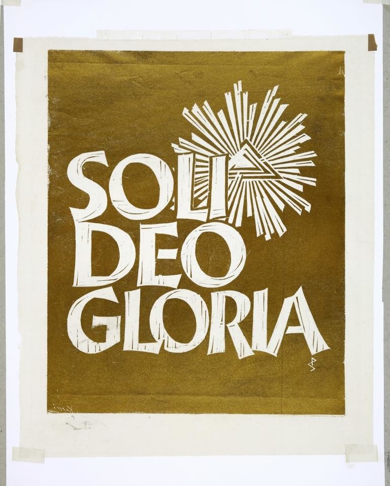 Soli Deo Gloria (Stiftung Christliche Kunst Wittenberg CC BY-NC-SA)
