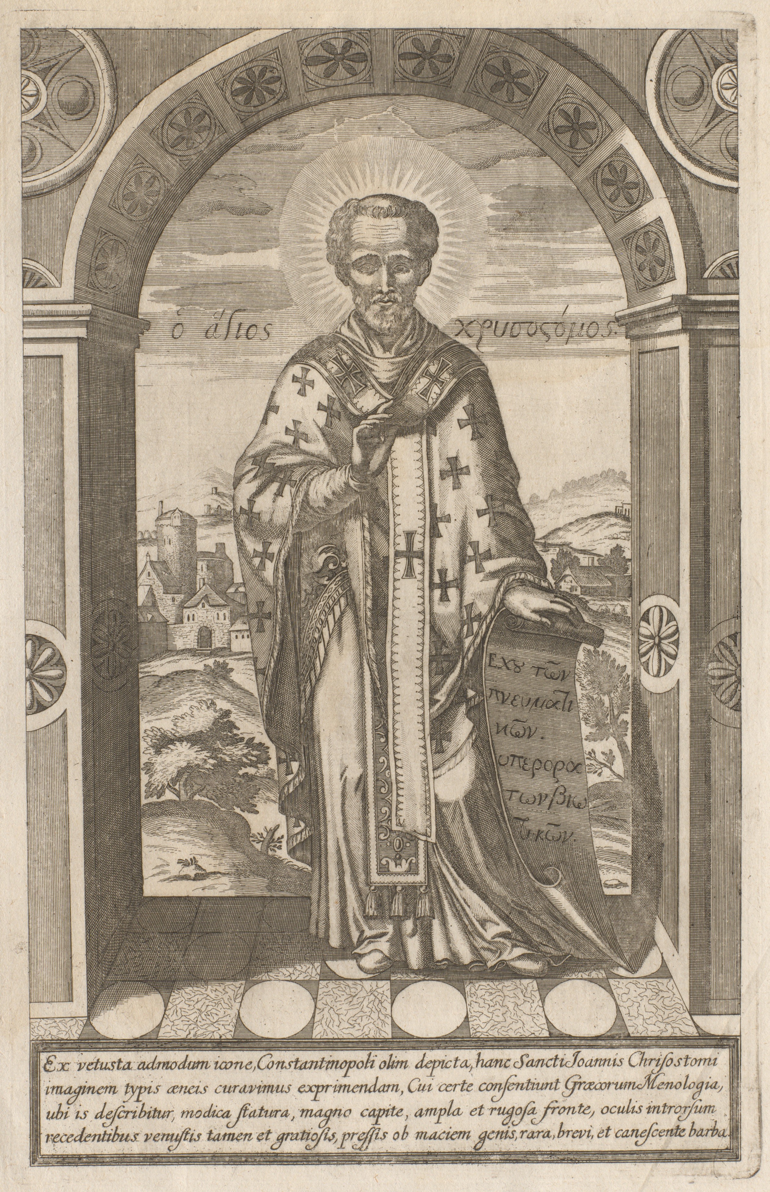 Porträt des Johannes Chrysostomos (Gleimhaus CC BY-NC-SA)