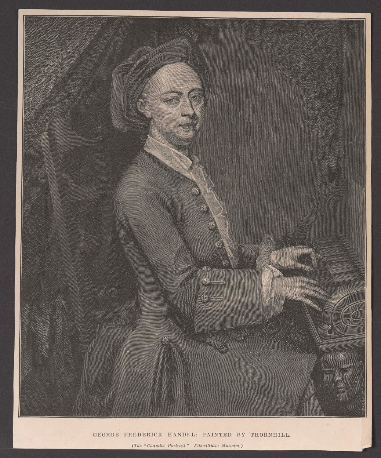 Porträt angeblich Georg Friedrich Händel (Stiftung Händel-Haus CC BY-NC-SA)