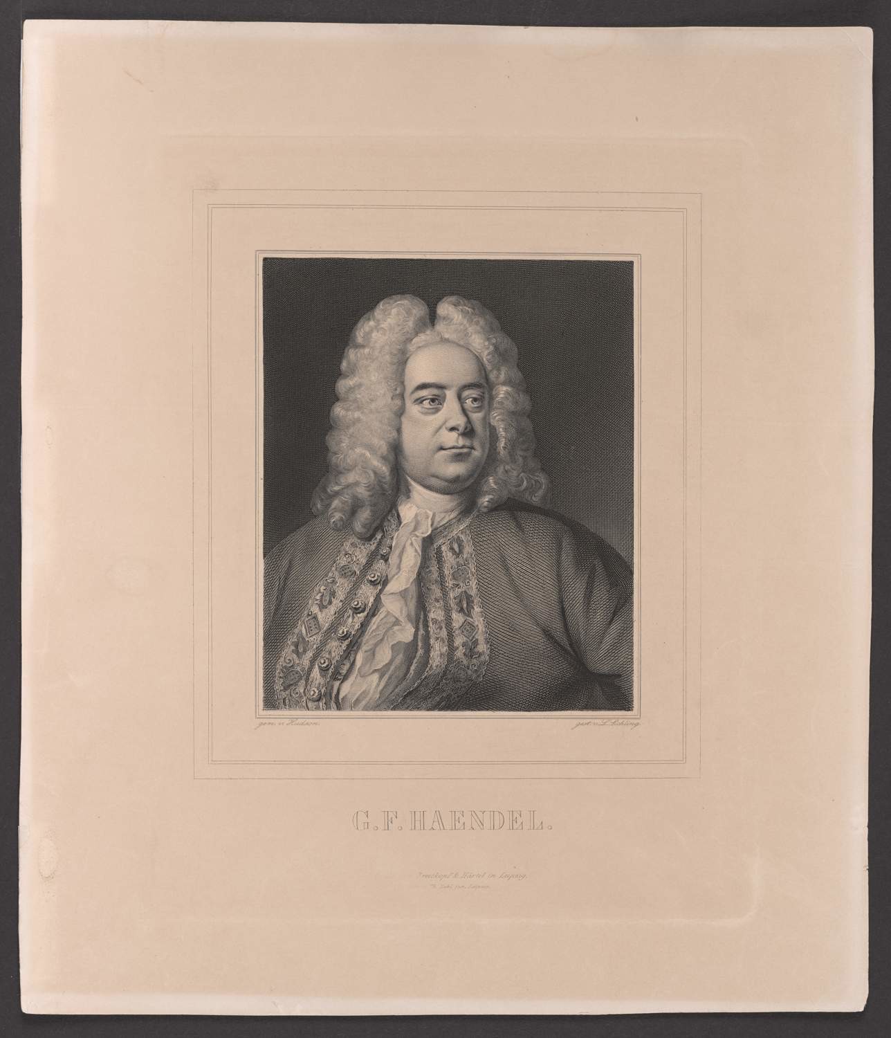 Porträt Georg Friedrich Händel (Stiftung Händel-Haus Halle CC BY-NC-SA)