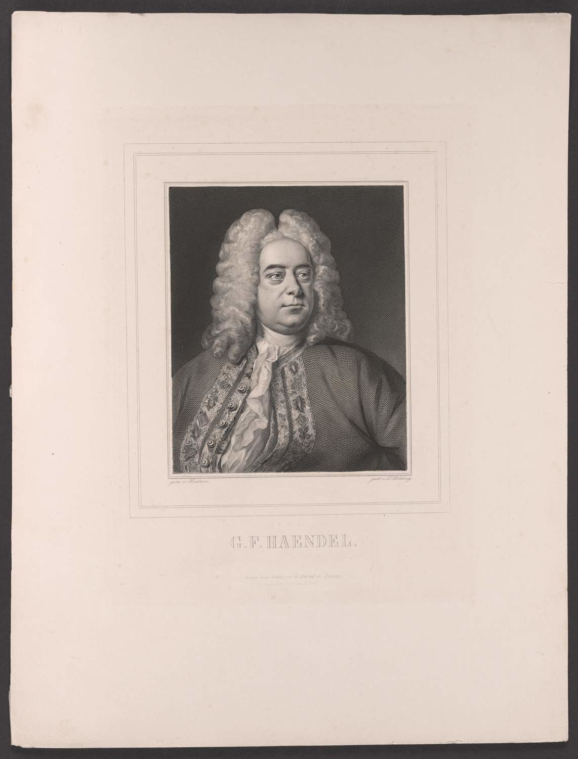 Porträt Georg Friedrich Händel (Stiftung Händel-Haus CC BY-NC-SA)
