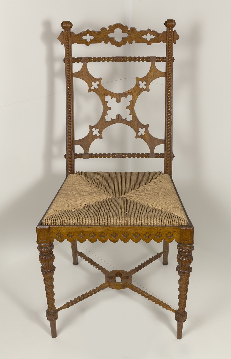 Stuhl aus dem ehemaligen "Kaiserzimmer" (Kulturstiftung Sachsen-Anhalt CC BY-NC-SA)