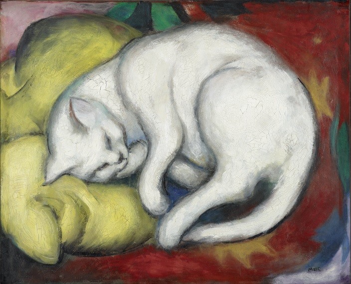 Die weiße Katze (Kulturstiftung Sachsen-Anhalt, Punctum/Bertram Kober RR-F)
