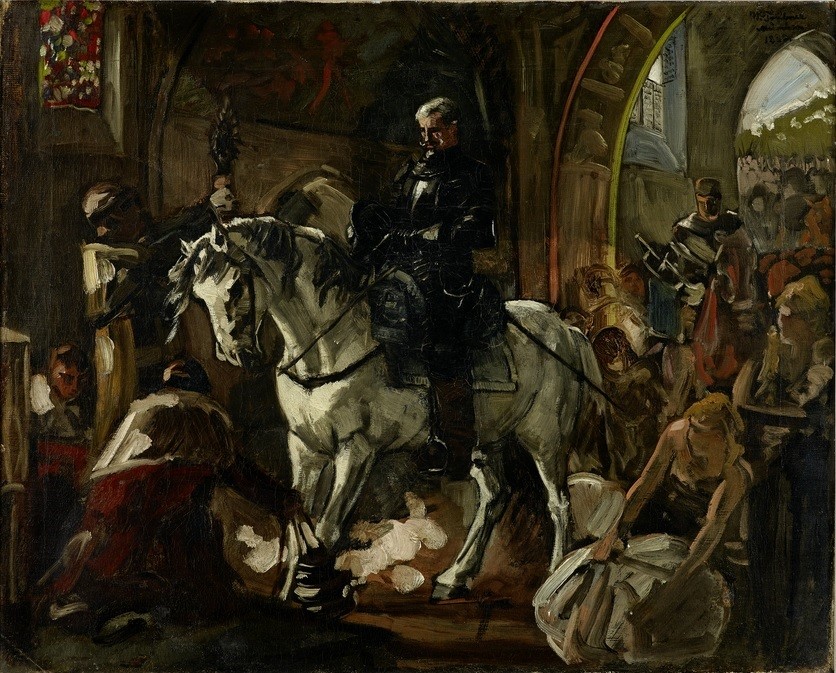 Tilly während der Schlacht bei Wimpfen (Kulturstiftung Sachsen-Anhalt RR-F)