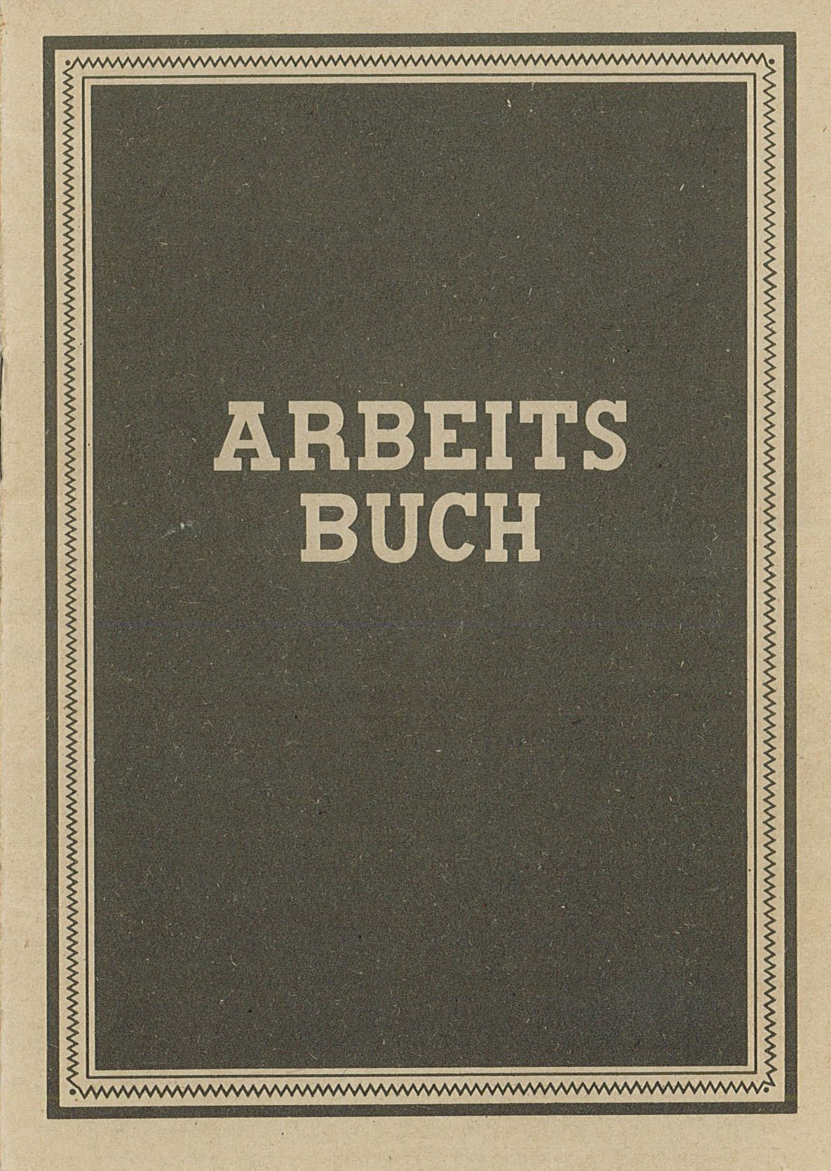 Arbeitsbuch für Irmgard Kollecker,  16. Oktober 1956 (Museum Wolmirstedt RR-F)