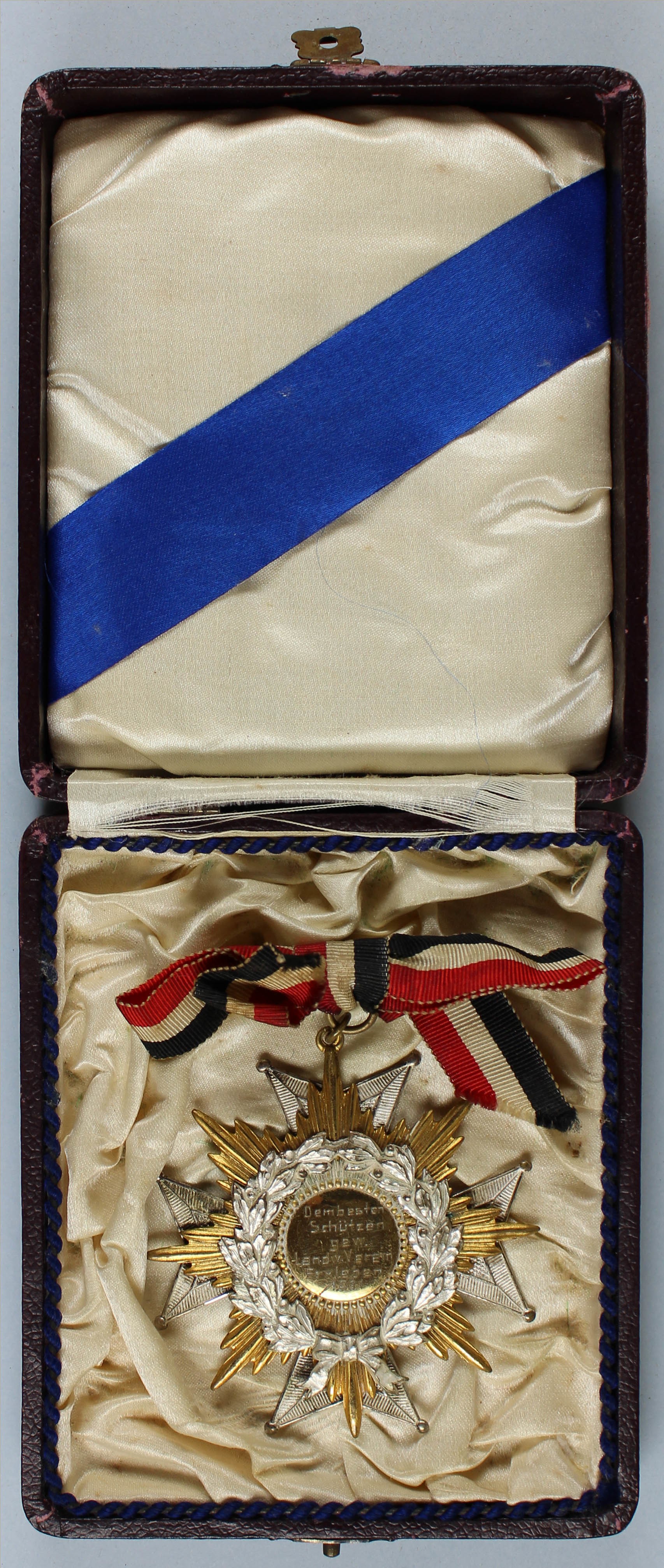 Große Ordensspange, mit 3 Auszeichnungen, 1913, 1914 (Museum Wolmirstedt RR-F)