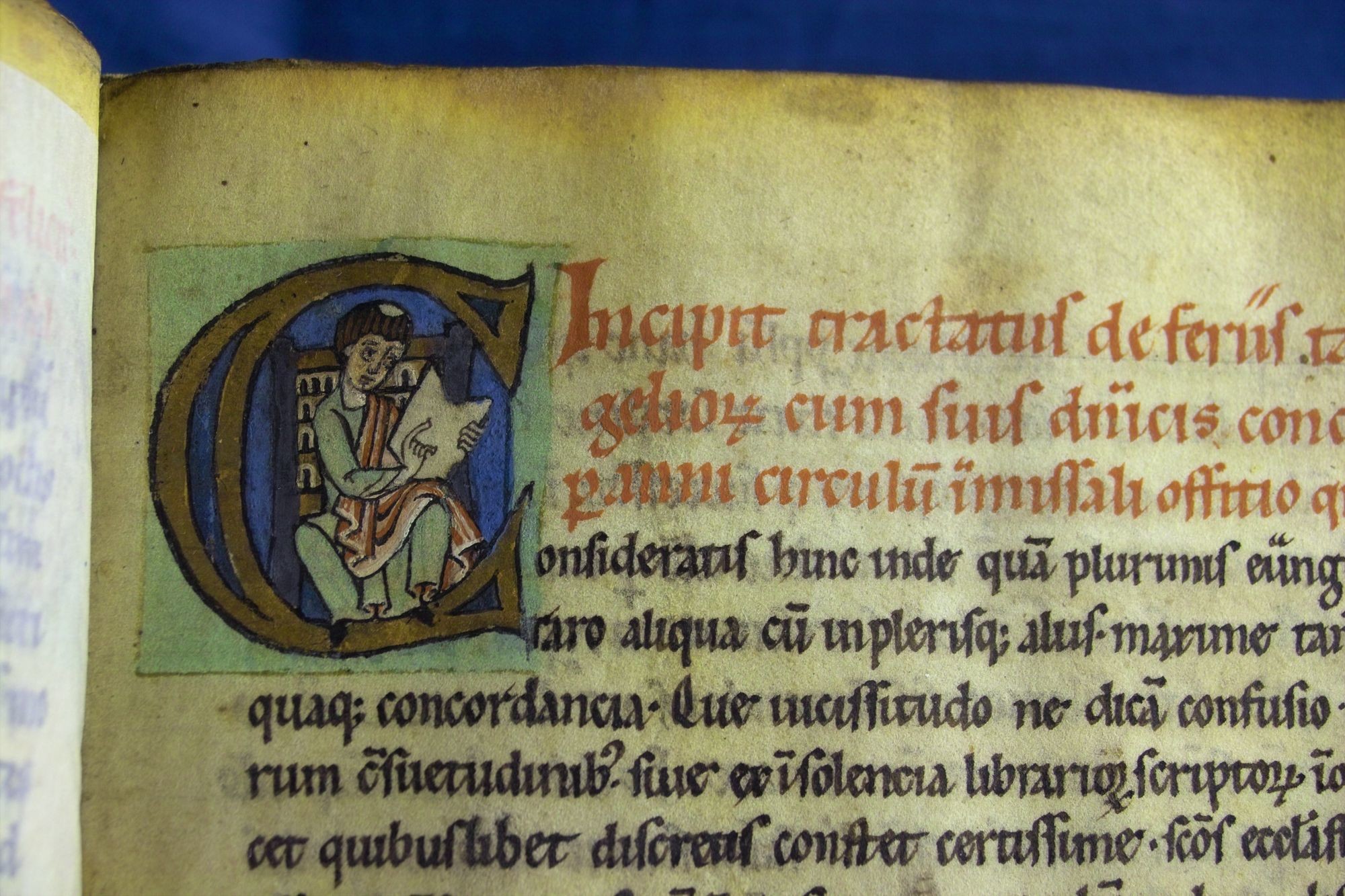 Lectionarium missae des Diakons und Kanonikers Marcwardus (Kulturstiftung Sachsen-Anhalt CC BY-NC-SA)