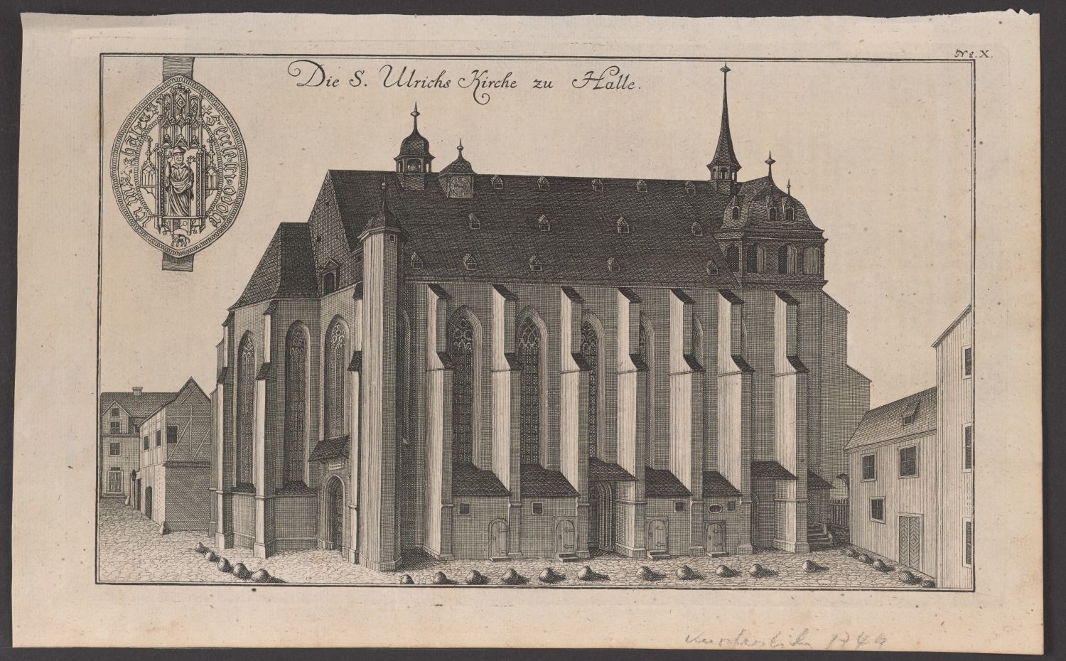 Halle, Ulrichskirche (Stiftung Händelhaus, Halle CC BY-NC-SA)