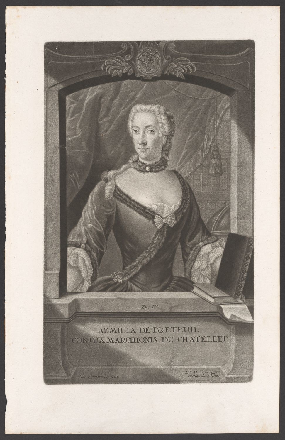 Porträt Émilie du Châtelet (1706-1749) (Stiftung Händelhaus, Halle CC BY-NC-SA)