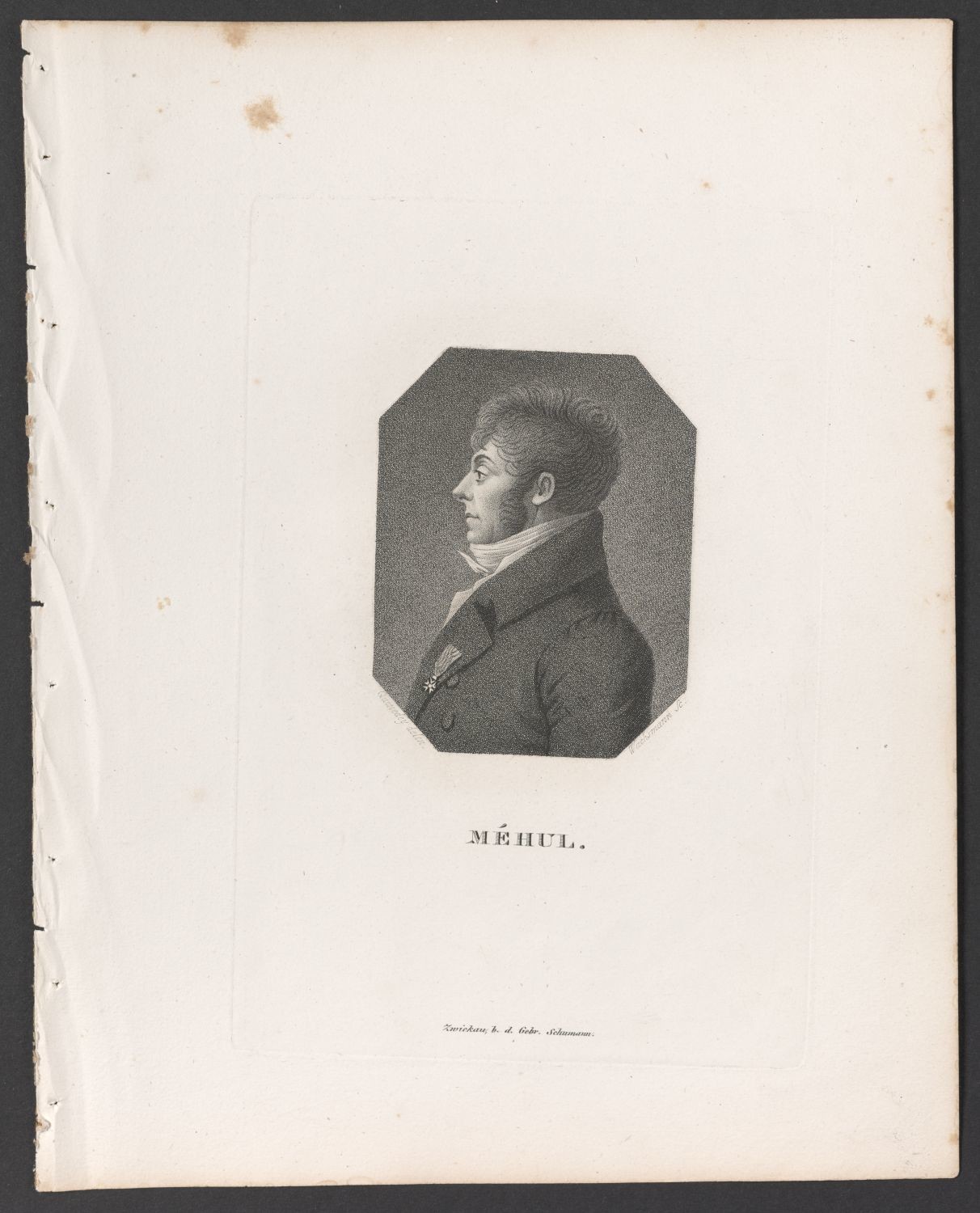 Porträt Étienne Nicolas Méhul (1763-1817) (Stiftung Händelhaus, Halle CC BY-NC-SA)