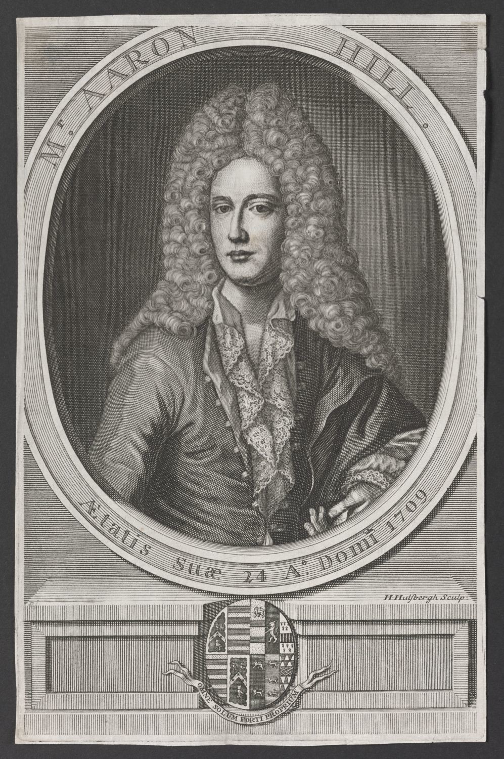 Porträt Aaron Hill (1685-1750) (Stiftung Händelhaus, Halle CC BY-NC-SA)