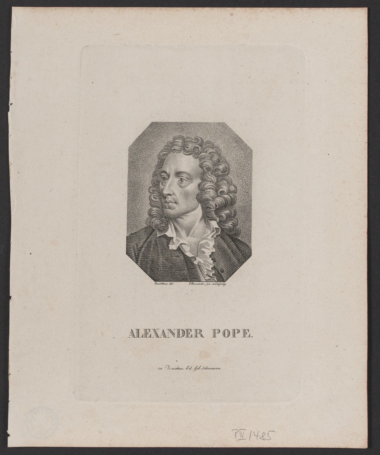 Porträt Alexander Pope (1688-1744) (Stiftung Händelhaus, Halle CC BY-NC-SA)