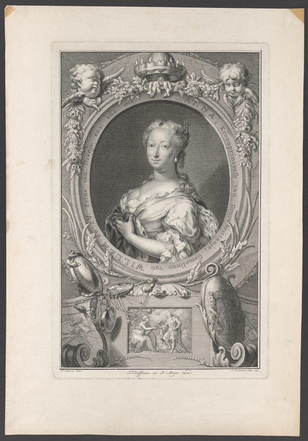 Porträt Anna, Prinzessin von Großbritannien (1709-1759) (Stiftung Händelhaus, Halle CC BY-NC-SA)