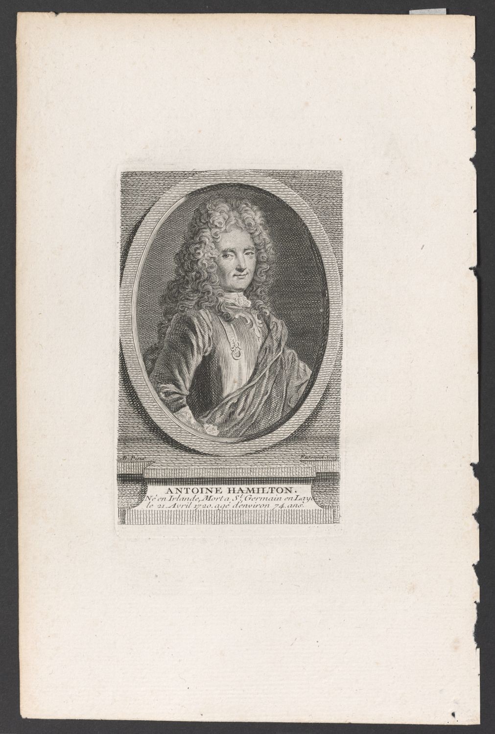Porträt Antoine Hamilton (1646-1720) (Stiftung Händelhaus, Halle CC BY-NC-SA)