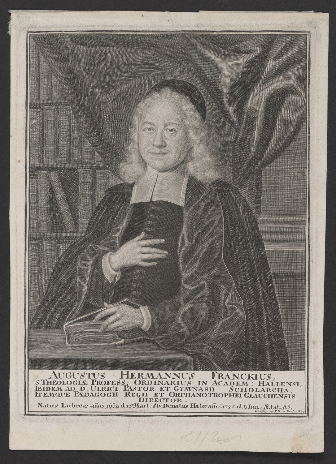 Porträt August Hermann Francke (1663-1727) (Stiftung Händelhaus, Halle CC BY-NC-SA)
