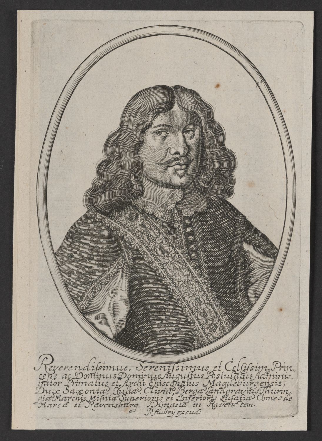 Porträt August, Herzog von Sachsen-Weißenfels (1614-1680) (Stiftung Händelhaus, Halle CC BY-NC-SA)
