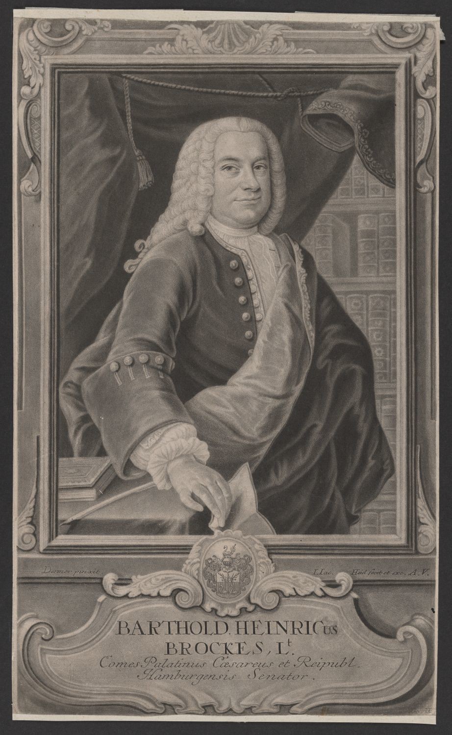 Porträt Barthold Heinrich Brockes (1680-1747) (Stiftung Händelhaus, Halle CC BY-NC-SA)
