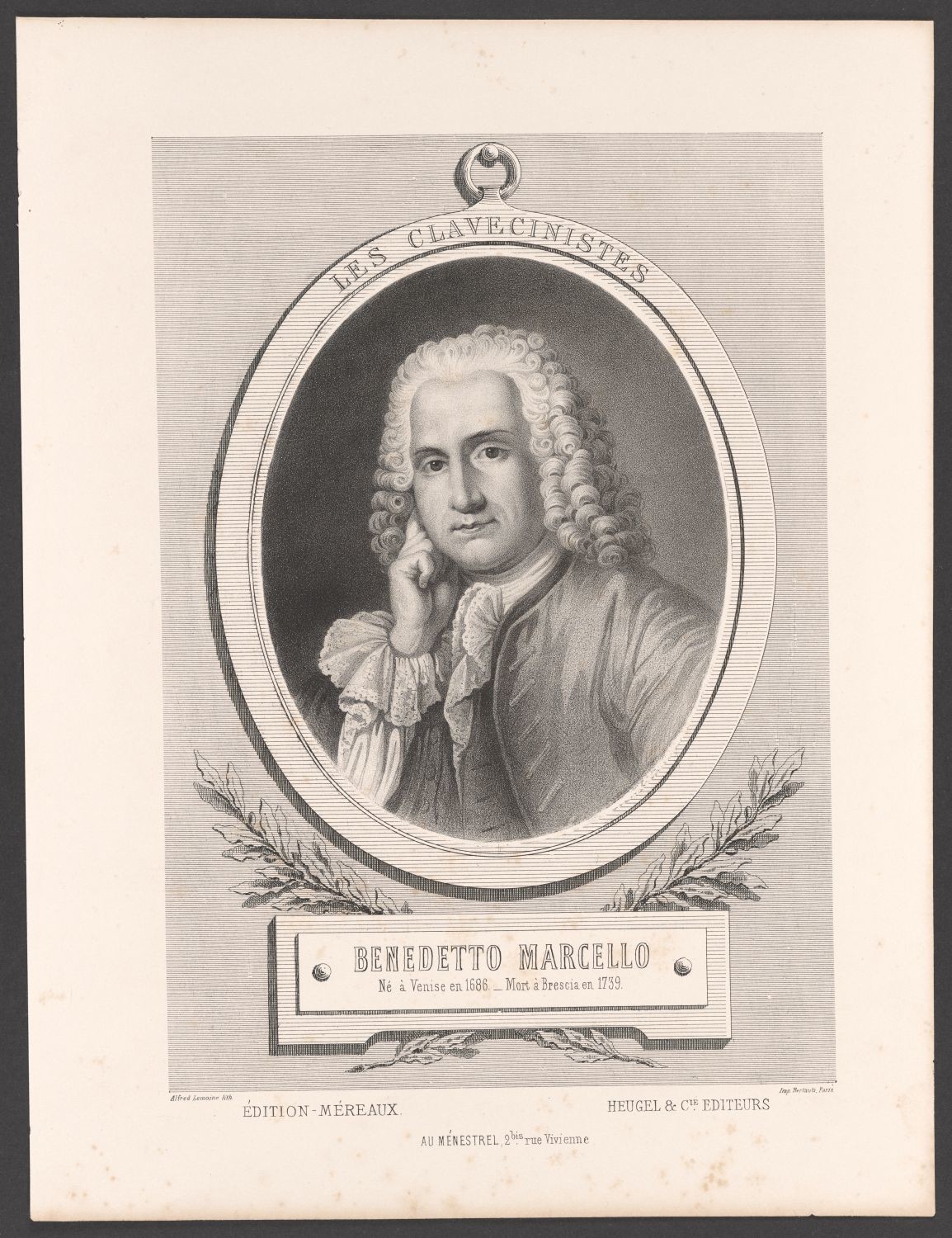 Porträt Benedetto Marcello (1686-1739) (Stiftung Händelhaus, Halle CC BY-NC-SA)