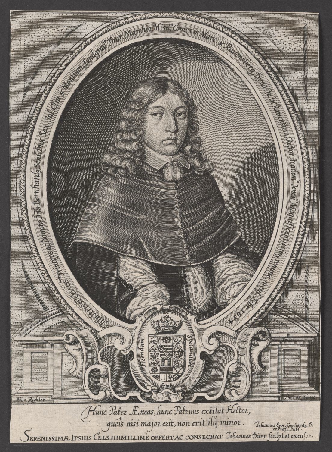 Porträt Bernhard, Herzog von Sachsen-Jena (1638-1678) (Stiftung Händelhaus, Halle CC BY-NC-SA)