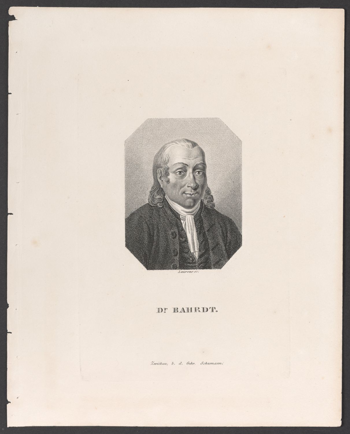 Porträt Carl Friedrich Bahrdt (1740-1792) (Stiftung Händelhaus, Halle CC BY-NC-SA)