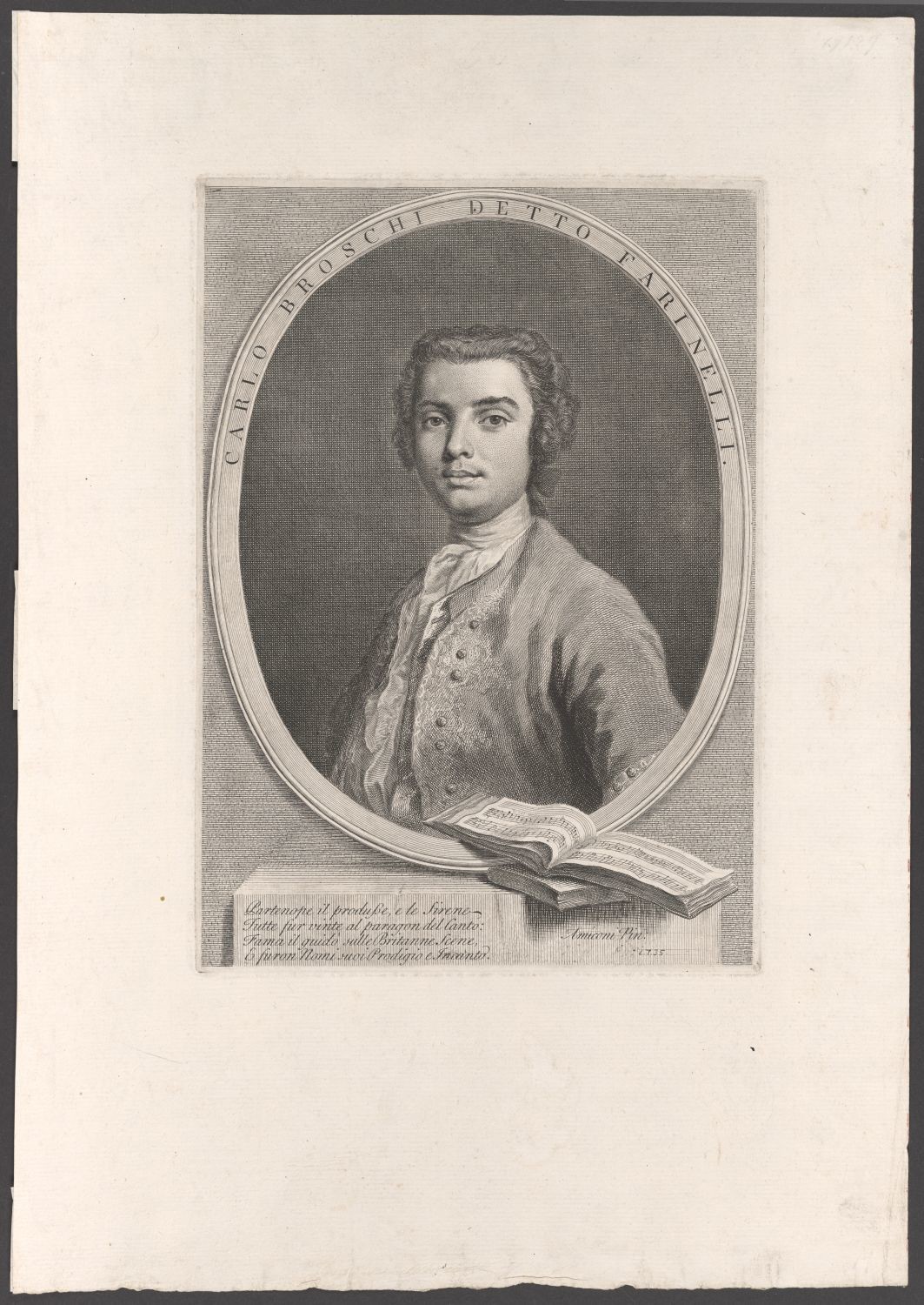 Porträt Carlo Broschi, genannt Farinelli (1705-1782) (Stiftung Händelhaus, Halle CC BY-NC-SA)