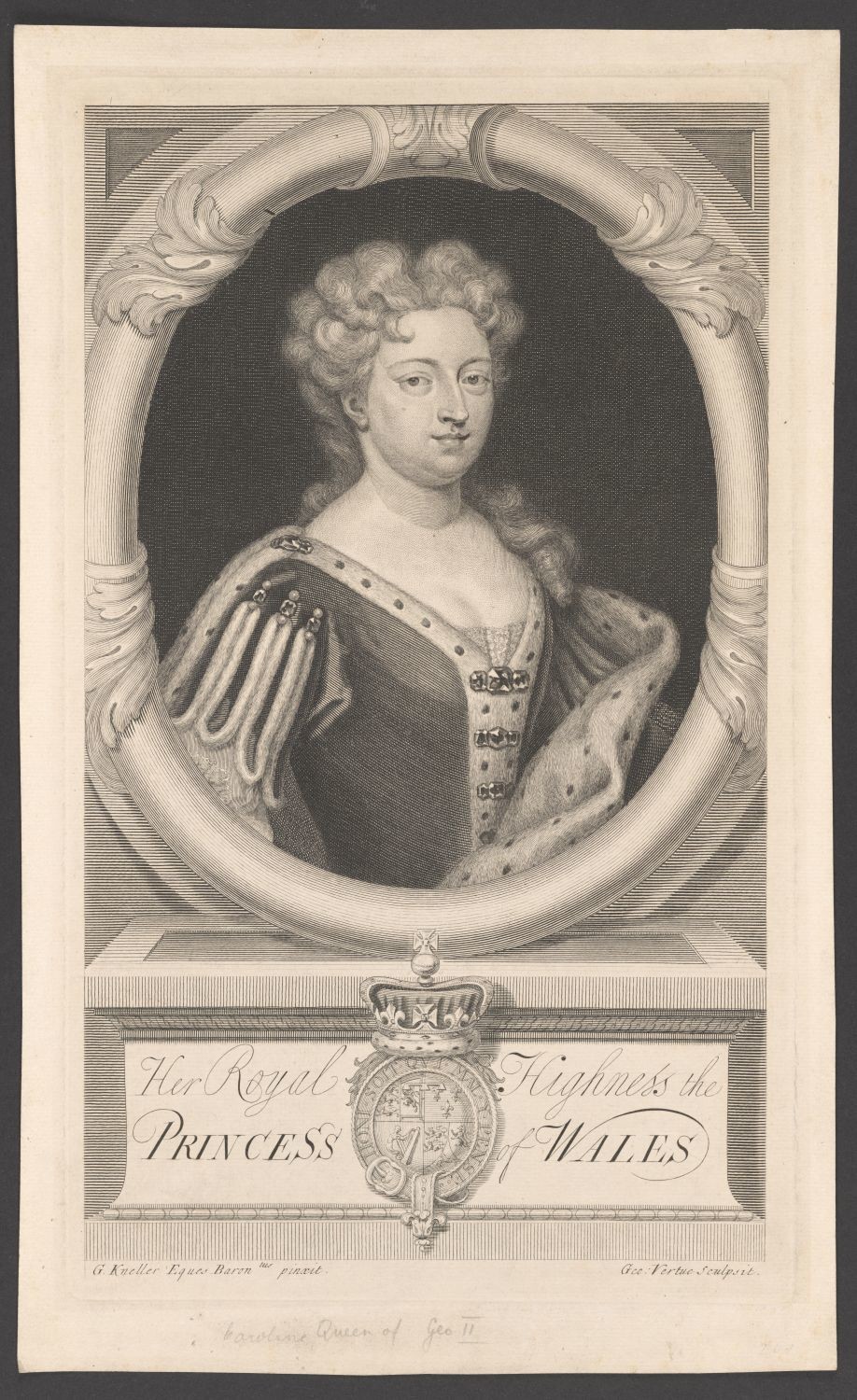 Porträt Carolina, Prinzessin, später Königin von England (1683-1737) (Stiftung Händelhaus, Halle CC BY-NC-SA)