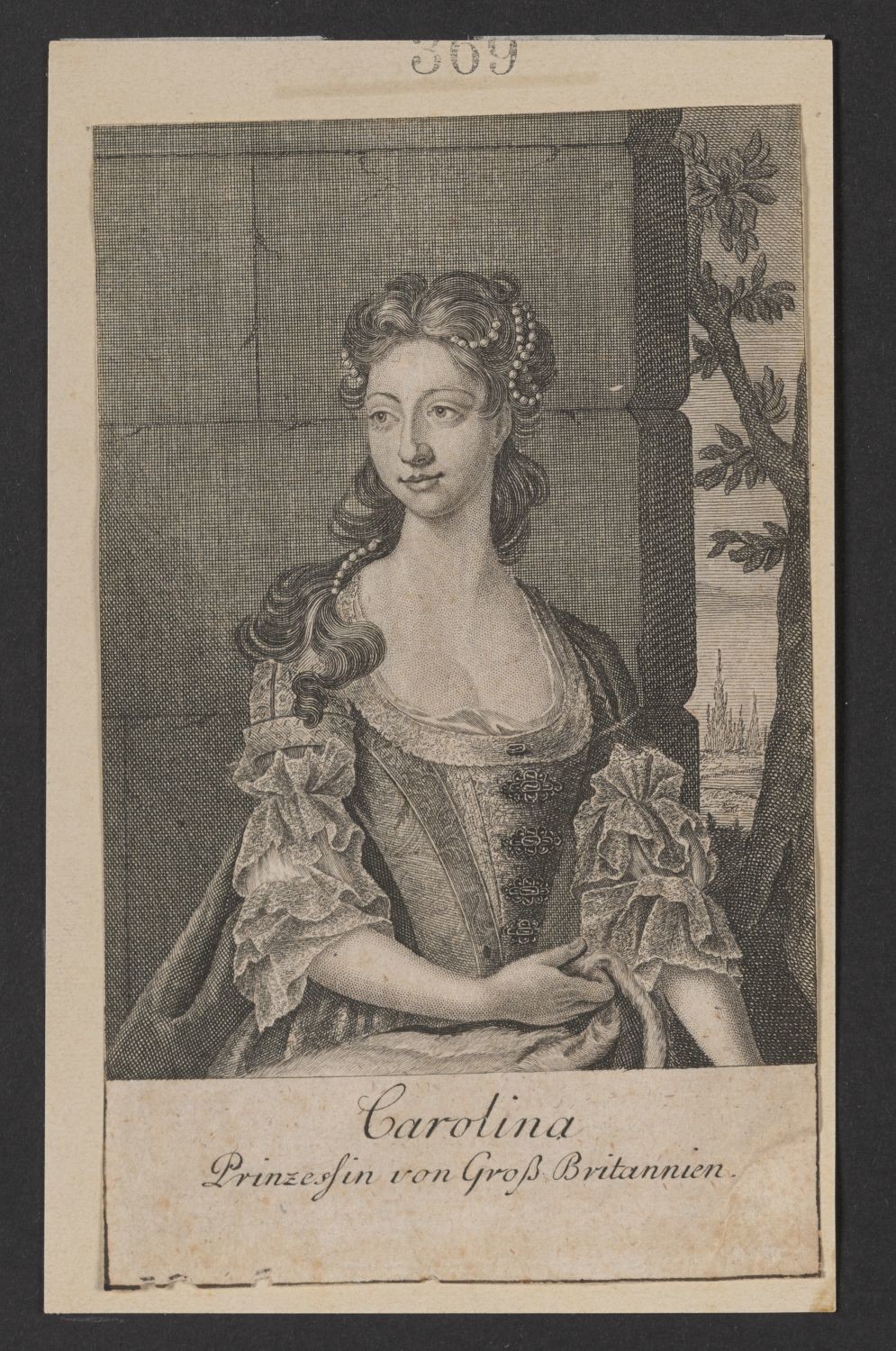 Porträt Caroline Elizabeth, Prinzessin von Großbritannien (1683-1737) (Stiftung Händelhaus, Halle CC BY-NC-SA)