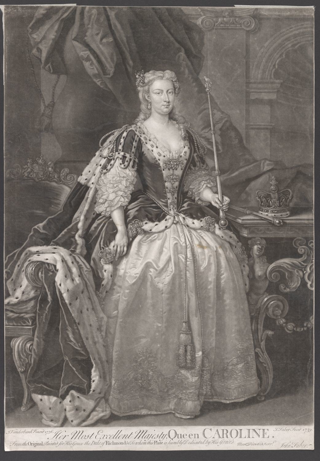 Porträt Caroline, Königin von England (1683-1737) (Stiftung Händelhaus, Halle CC BY-NC-SA)