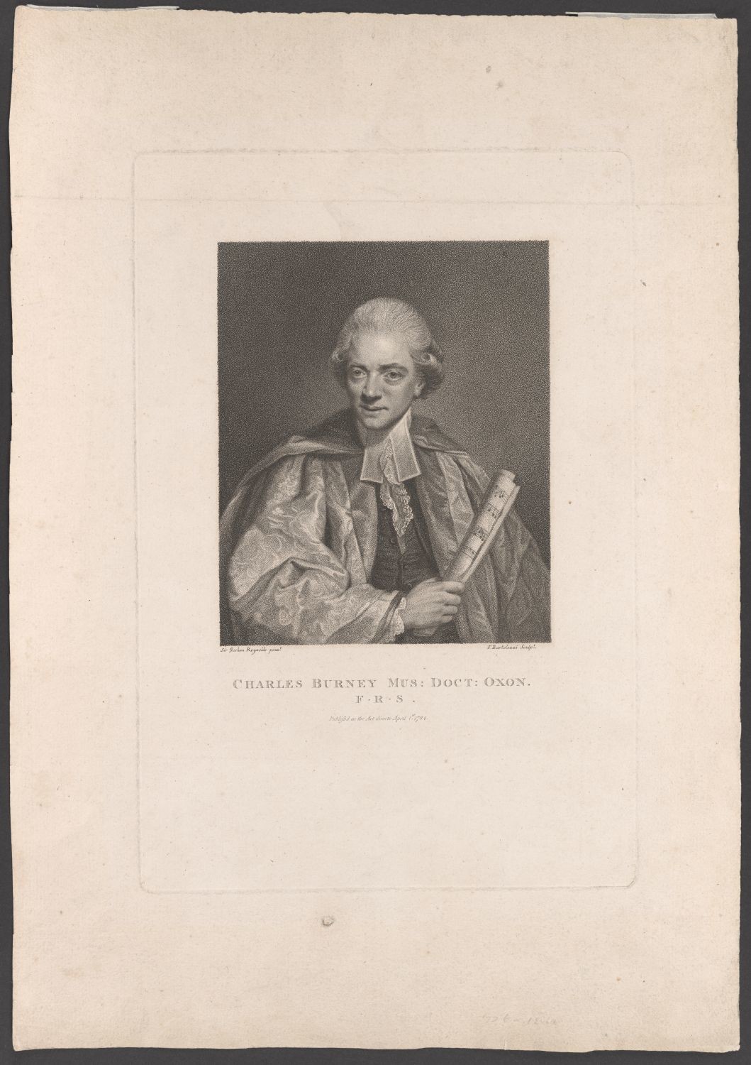 Porträt Charles Burney (1726-1814) (Stiftung Händelhaus, Halle CC BY-NC-SA)