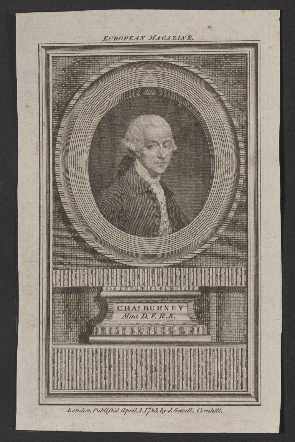Porträt Charles Burney (1726-1814) (Stiftung Händelhaus, Halle CC BY-NC-SA)
